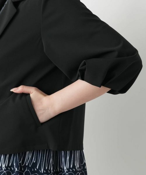 Leilian / レリアン テーラードジャケット | ショートブレザー | 詳細10