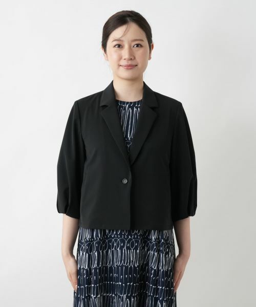 Leilian / レリアン テーラードジャケット | ショートブレザー | 詳細4