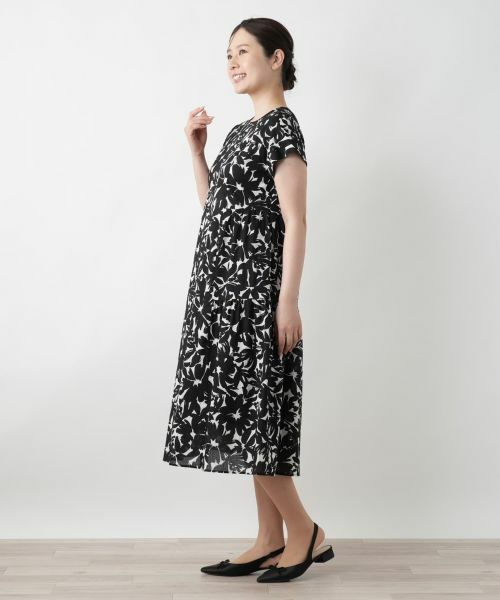Leilian / レリアン ドレス | プリントフレアワンピース | 詳細2