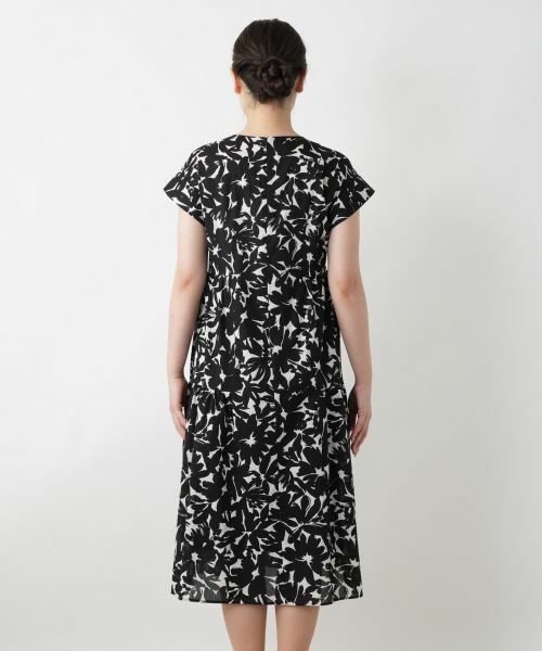 Leilian / レリアン ドレス | プリントフレアワンピース | 詳細6