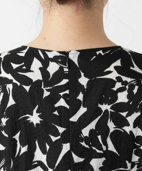 Leilian / レリアン ドレス | プリントフレアワンピース | 詳細8