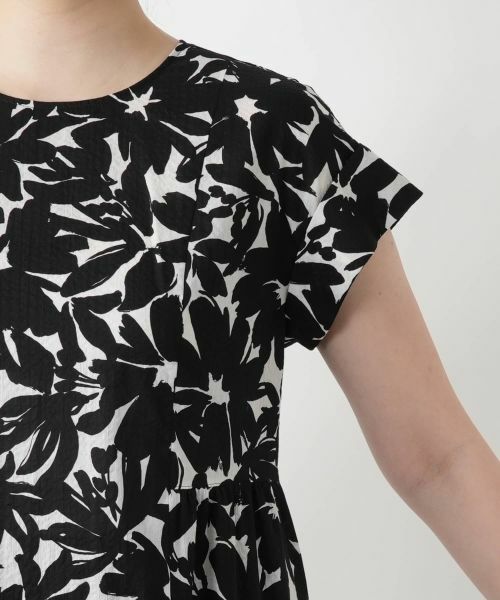 Leilian / レリアン ドレス | プリントフレアワンピース | 詳細9