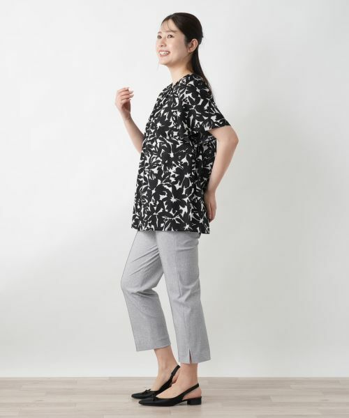 Leilian / レリアン シャツ・ブラウス | フラワープリントブラウス | 詳細2