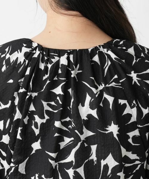 Leilian / レリアン シャツ・ブラウス | フラワープリントブラウス | 詳細8