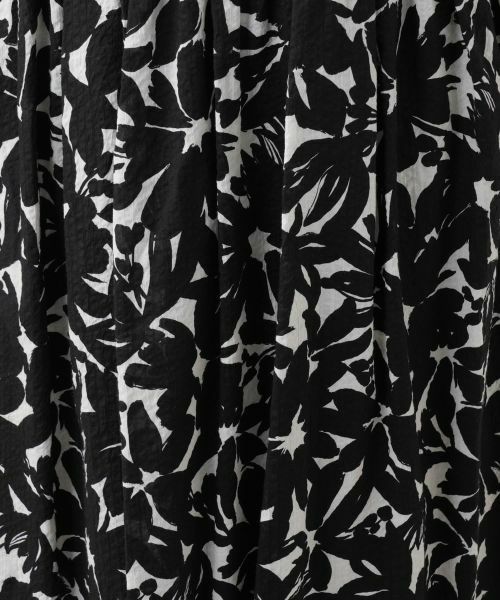 Leilian / レリアン ミニ・ひざ丈スカート | プリントフレアスカート | 詳細11