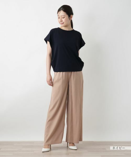 Leilian / レリアン カットソー | フレンチスリーブカットソー | 詳細4