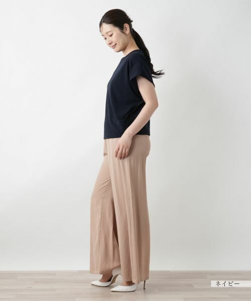 Leilian / レリアン カットソー | フレンチスリーブカットソー | 詳細5