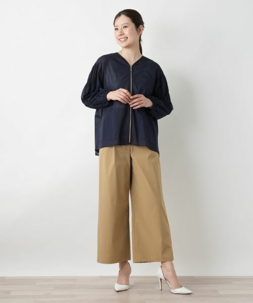 Leilian / レリアン テーラードジャケット | ノーカラージャケット | 詳細1