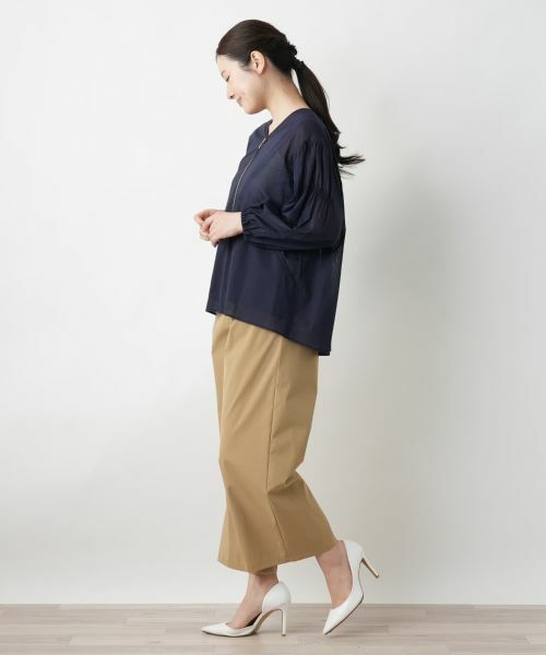 Leilian / レリアン テーラードジャケット | ノーカラージャケット | 詳細2