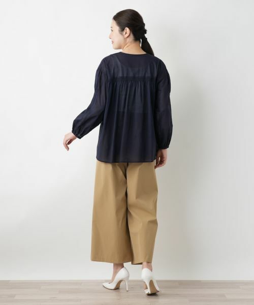 Leilian / レリアン テーラードジャケット | ノーカラージャケット | 詳細3