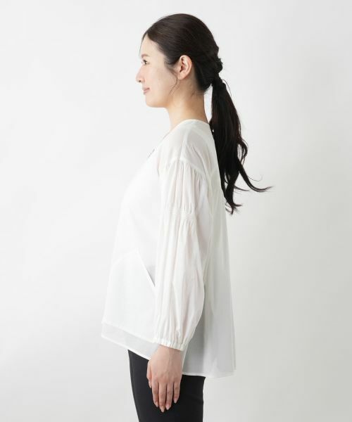 Leilian / レリアン テーラードジャケット | ノーカラージャケット | 詳細8