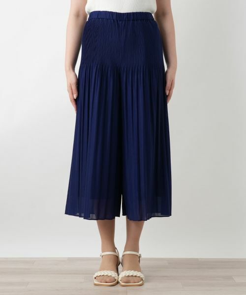 Leilian / レリアン その他パンツ | プリーツワイドパンツ【セレモニー】 | 詳細7