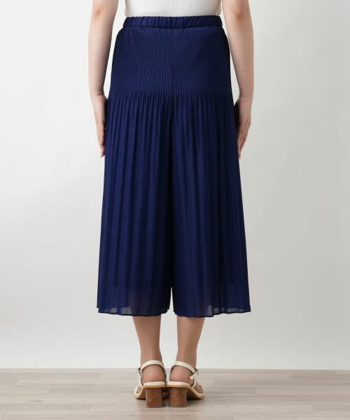 Leilian / レリアン その他パンツ | プリーツワイドパンツ【セレモニー】 | 詳細9