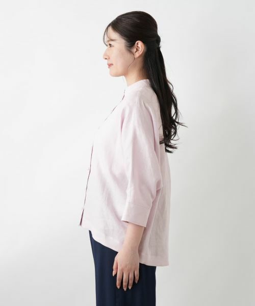 Leilian / レリアン シャツ・ブラウス | バンドカラーブラウス | 詳細8