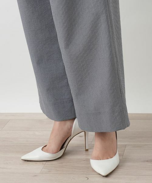 Leilian / レリアン その他パンツ | ストライプワイドパンツ | 詳細10