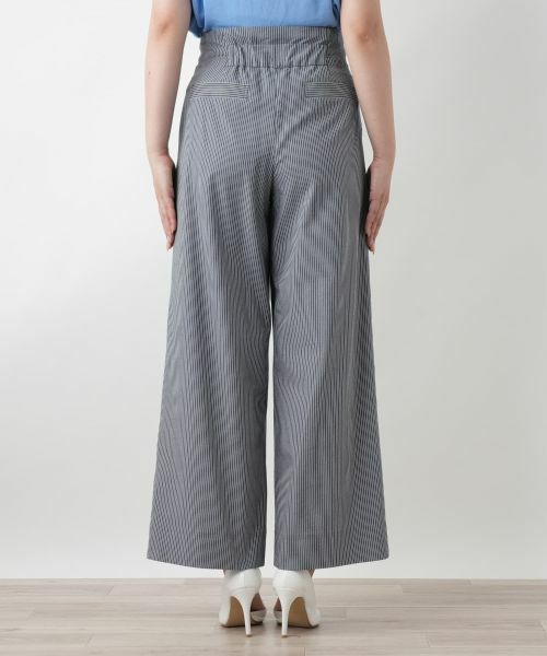 Leilian / レリアン その他パンツ | ストライプワイドパンツ | 詳細6