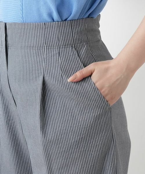 Leilian / レリアン その他パンツ | ストライプワイドパンツ | 詳細8