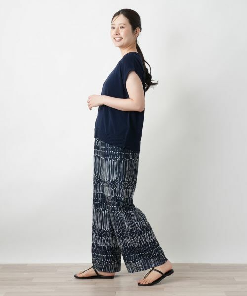 Leilian / レリアン その他パンツ | プリントワイドパンツ | 詳細2