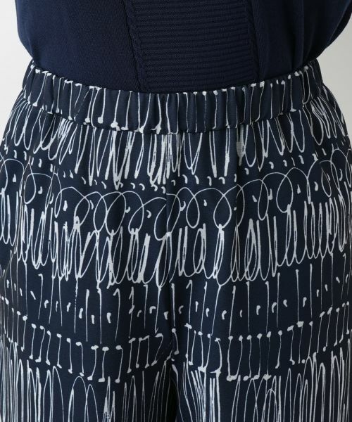 Leilian / レリアン その他パンツ | プリントワイドパンツ | 詳細7