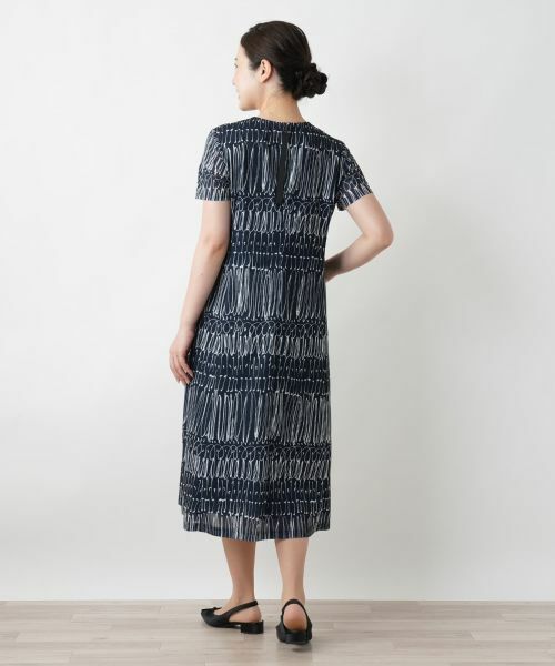 Leilian / レリアン ドレス | プリントフレアワンピース | 詳細3