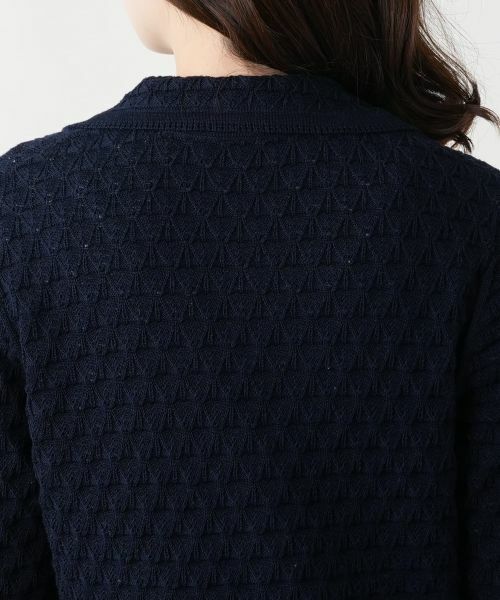 Leilian / レリアン テーラードジャケット | ニットブレザー | 詳細11