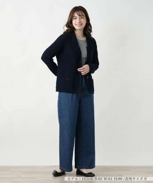 Leilian / レリアン テーラードジャケット | ニットブレザー | 詳細4