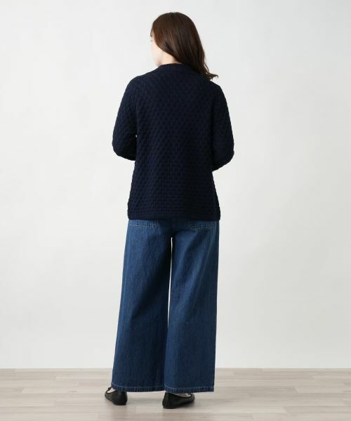 Leilian / レリアン テーラードジャケット | ニットブレザー | 詳細6