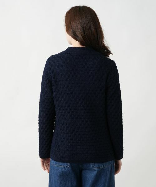 Leilian / レリアン テーラードジャケット | ニットブレザー | 詳細9