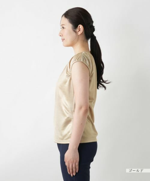 Leilian / レリアン カットソー | キャップスリーブトップス【Leilian WHITE LABEL】 | 詳細11