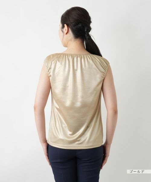 Leilian / レリアン カットソー | キャップスリーブトップス【Leilian WHITE LABEL】 | 詳細12