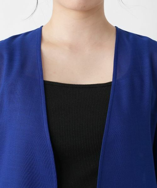 Leilian / レリアン テーラードジャケット | 【店舗人気】ノーカラージャケット | 詳細10