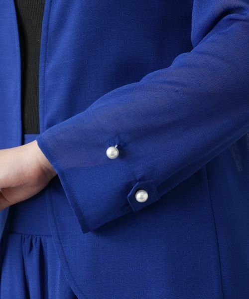 Leilian / レリアン テーラードジャケット | 【店舗人気】ノーカラージャケット | 詳細13