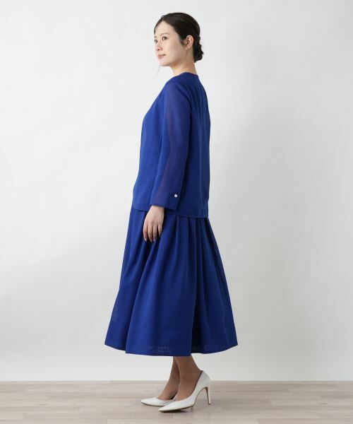 Leilian / レリアン テーラードジャケット | 【店舗人気】ノーカラージャケット | 詳細5