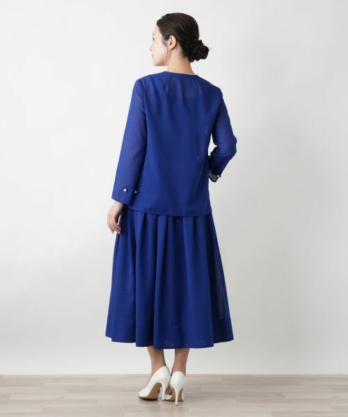 Leilian / レリアン テーラードジャケット | 【店舗人気】ノーカラージャケット | 詳細6