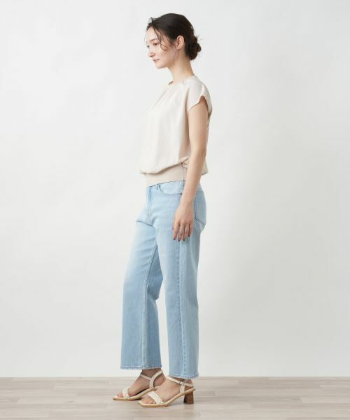 Leilian / レリアン ニット・セーター | 【店舗人気】フレンチスリーブブラウス | 詳細5