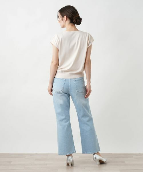 Leilian / レリアン ニット・セーター | 【店舗人気】フレンチスリーブブラウス | 詳細9