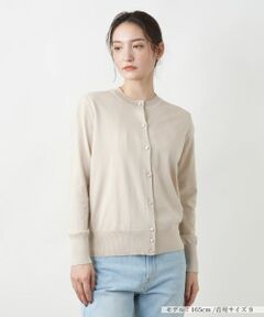 Leilian / レリアン カーディガン・ボレロ | 【店舗人気】クルーネックカ−ディガン