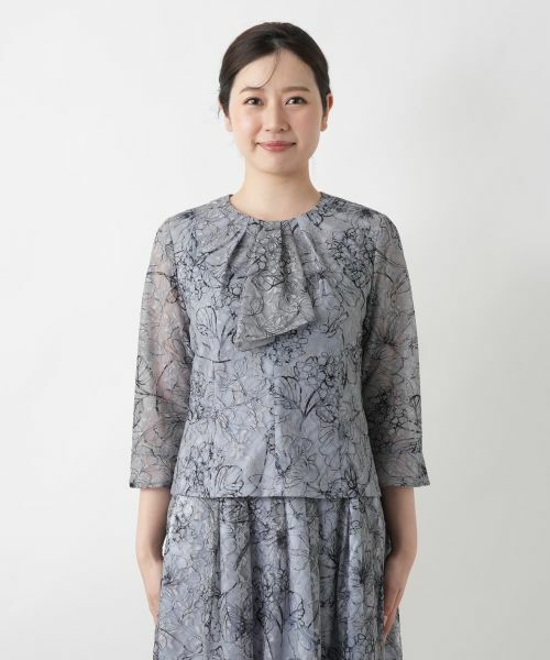 Leilian / レリアン セットアップ | ブラウススーツ【セレモニー】【Leilian WHITE LABEL】 | 詳細7