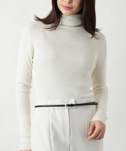 Leilian / レリアン ベルト・サスペンダー | デザイン細ベルト | 詳細1