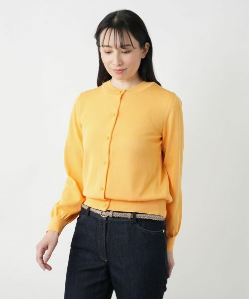 Leilian / レリアン ベルト・サスペンダー | 編み込み切替ナローベルト | 詳細5