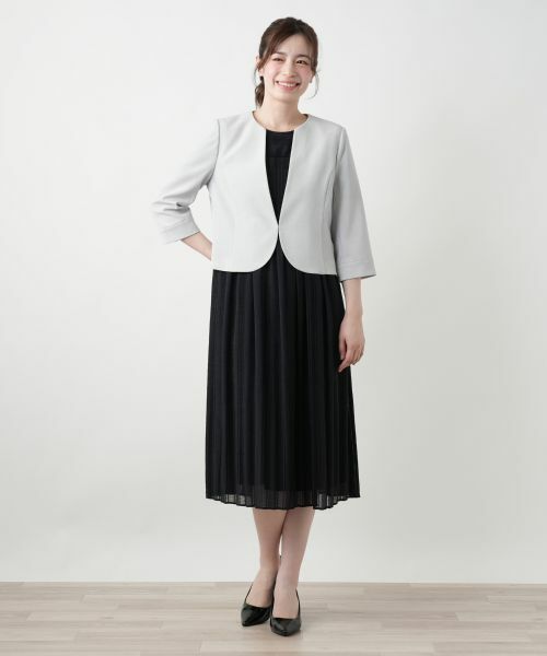 Leilian / レリアン テーラードジャケット | ノーカラージャケット | 詳細15