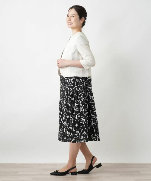 Leilian / レリアン テーラードジャケット | ノーカラージャケット | 詳細2