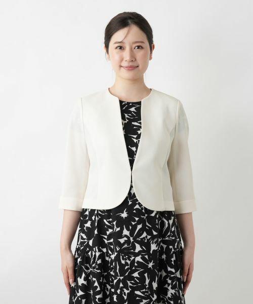 Leilian / レリアン テーラードジャケット | ノーカラージャケット | 詳細4