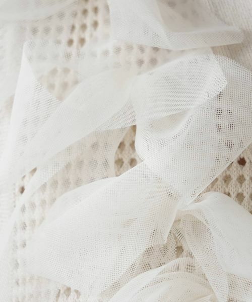 Leilian / レリアン テーラードジャケット | 【店舗人気】チュールリボンニットベスト | 詳細17