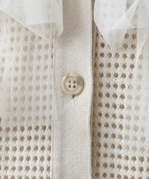 Leilian / レリアン テーラードジャケット | 【店舗人気】チュールリボンニットベスト | 詳細18