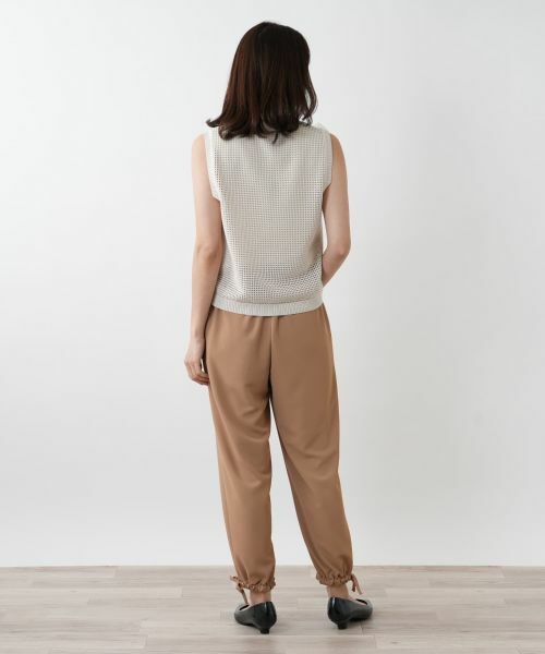 Leilian / レリアン テーラードジャケット | 【店舗人気】チュールリボンニットベスト | 詳細9