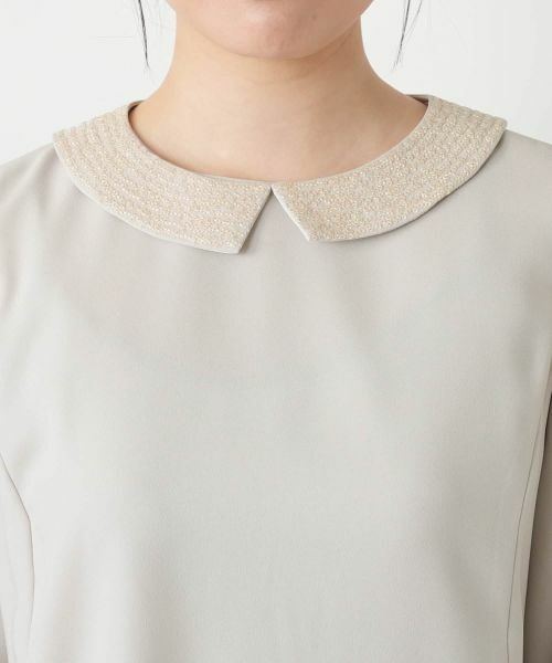 Leilian / レリアン シャツ・ブラウス | ビジューカラーブラウス | 詳細11