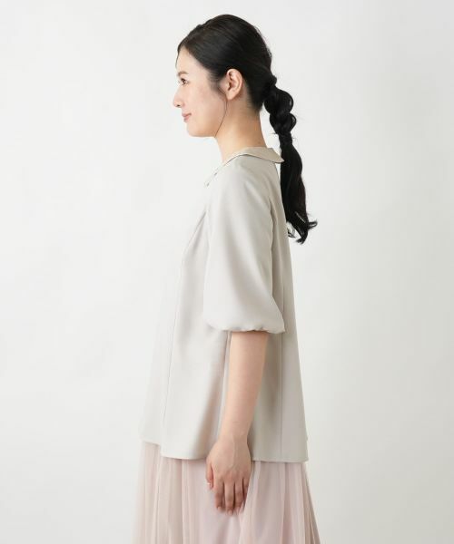 Leilian / レリアン シャツ・ブラウス | ビジューカラーブラウス | 詳細8