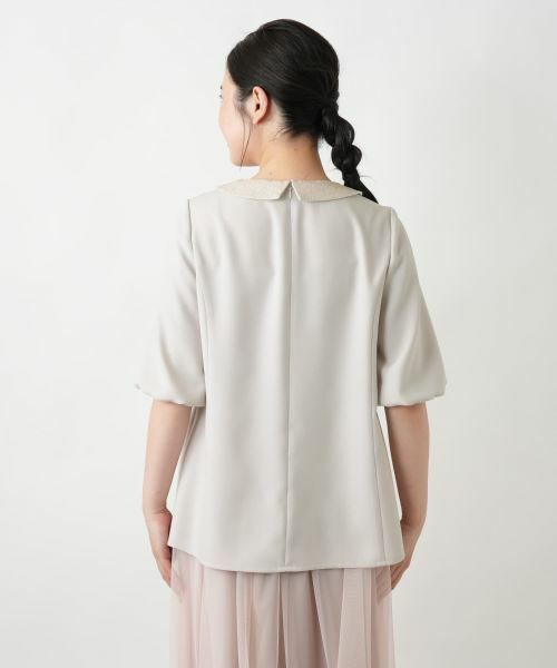 Leilian / レリアン シャツ・ブラウス | ビジューカラーブラウス | 詳細9