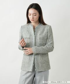 Leilian / レリアン テーラードジャケット | 【店舗人気】フリンジジャケット